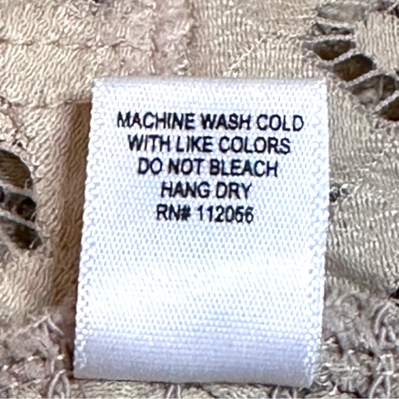 🎉HP🎉 NWOT ZENANA Crotchet Double Strap Bralette in Taupe. Size 2X - Picture 14 of 15